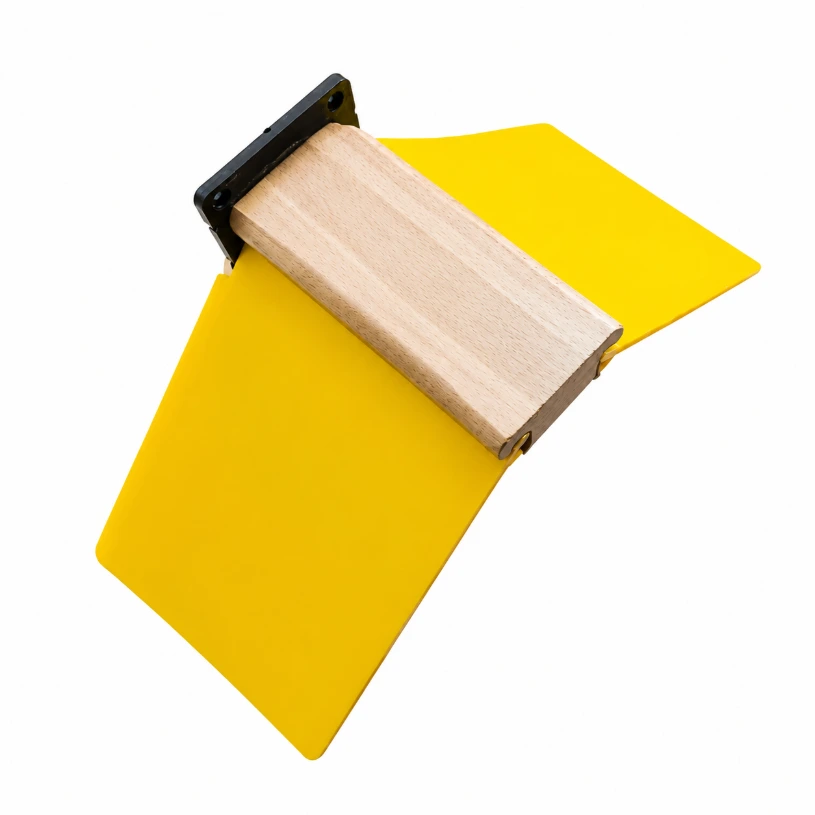 Detachable Perch-Wooden base (Yellow)